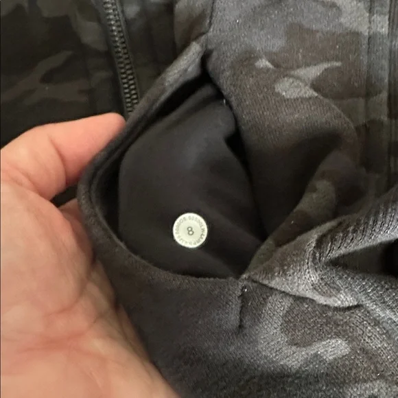 Lululemon Scuba Full-Zip Hoodie, Incognito Camo Multi Gray - Picture 4 of 7